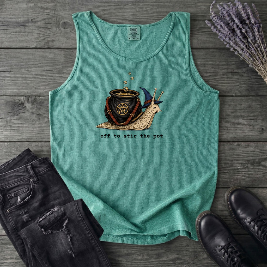 Off To Stir The Pot Tank Top
