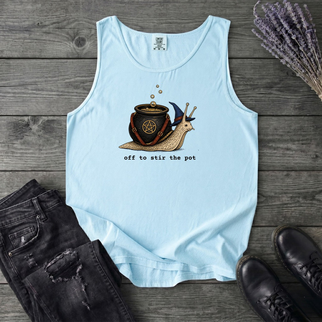 Off To Stir The Pot Tank Top