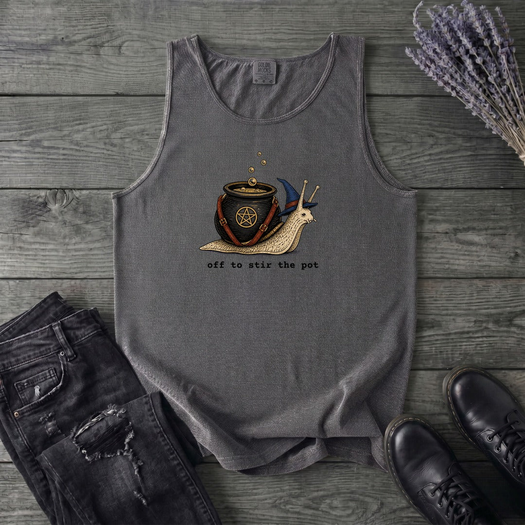 Off To Stir The Pot Tank Top
