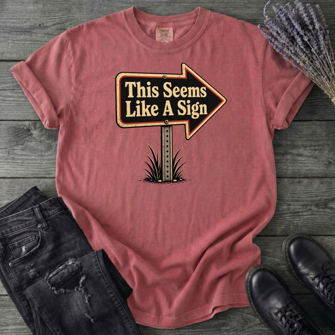 This Seems Like A Sign T-Shirt