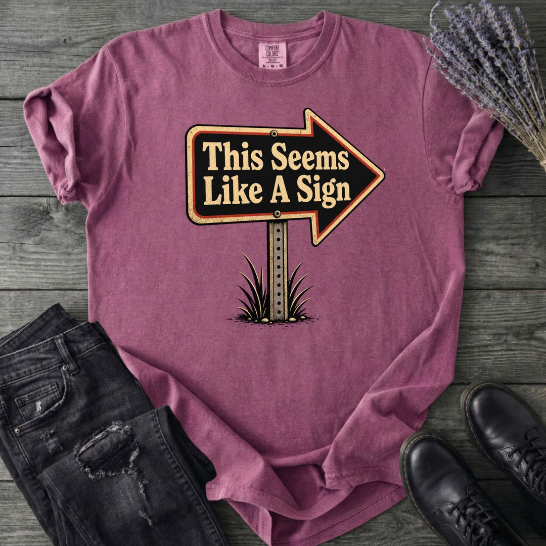 This Seems Like A Sign T-Shirt