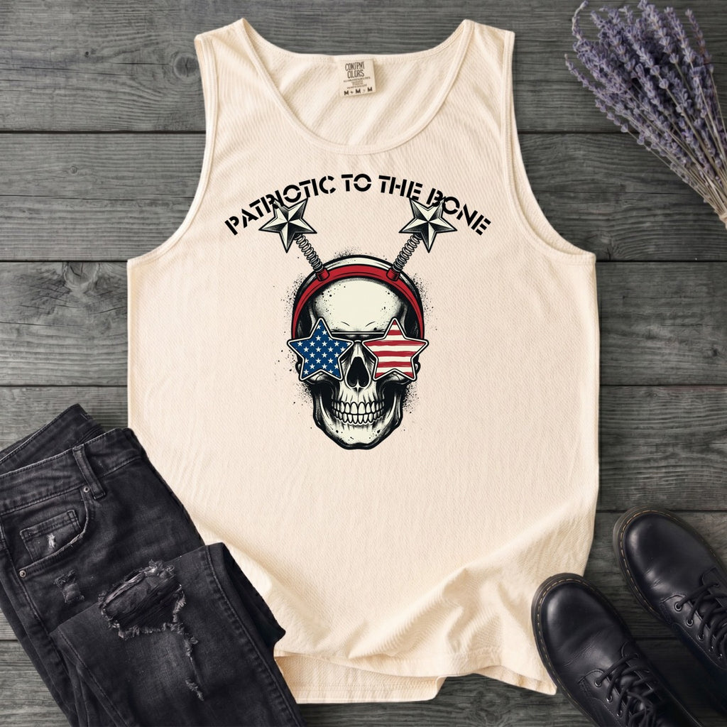 Patriotic To The Bone Tank Top