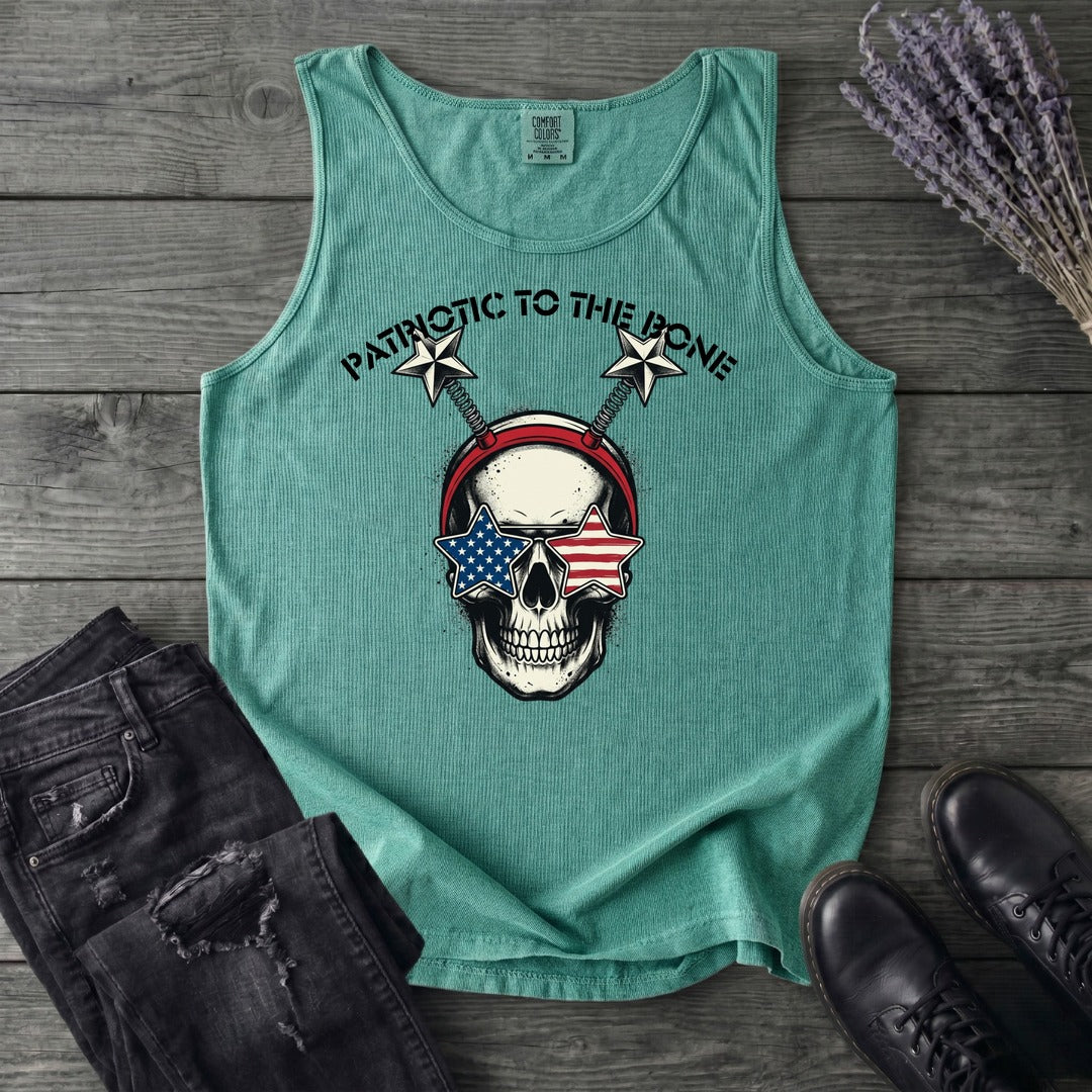 Patriotic To The Bone Tank Top