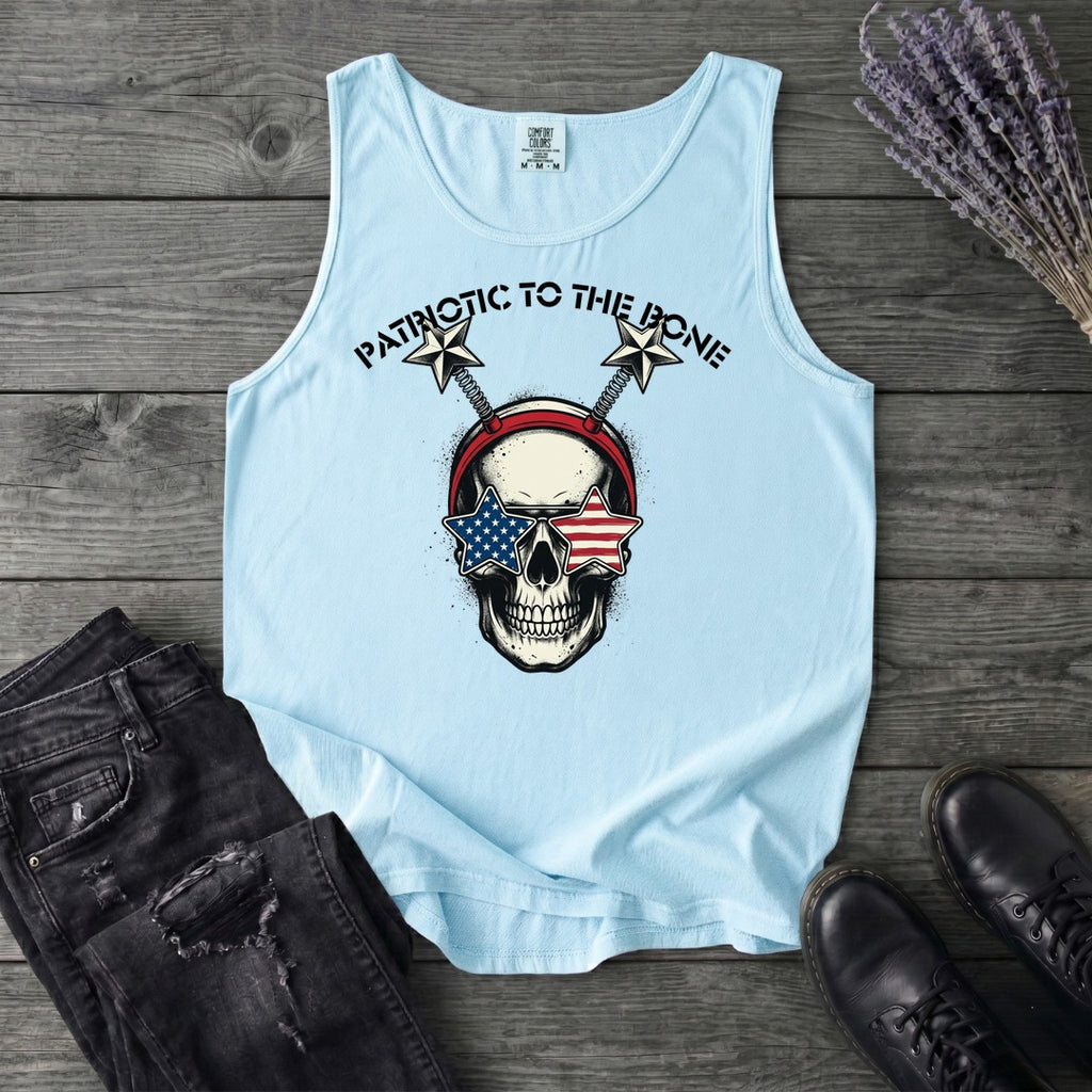 Patriotic To The Bone Tank Top