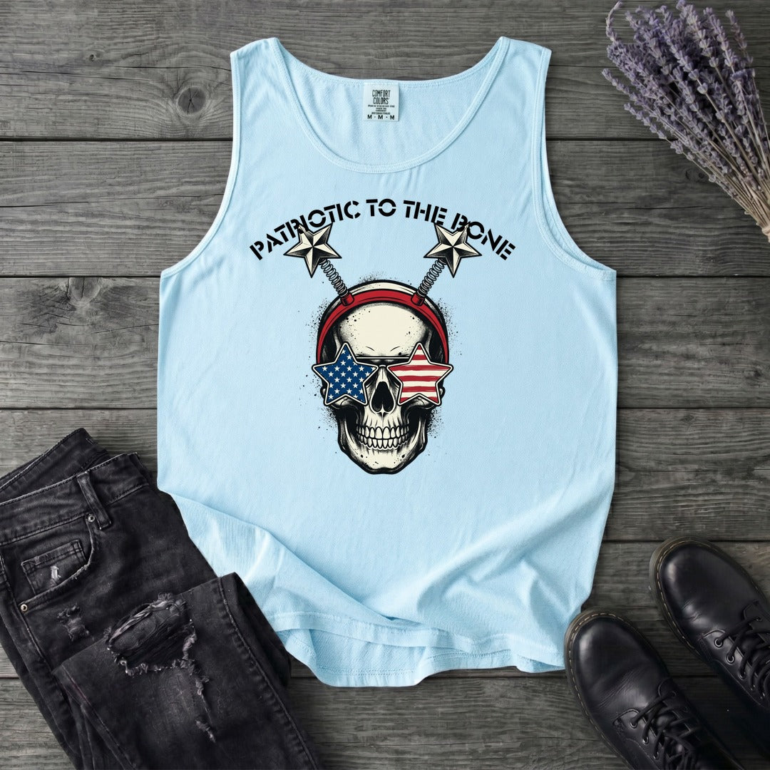 Patriotic To The Bone Tank Top