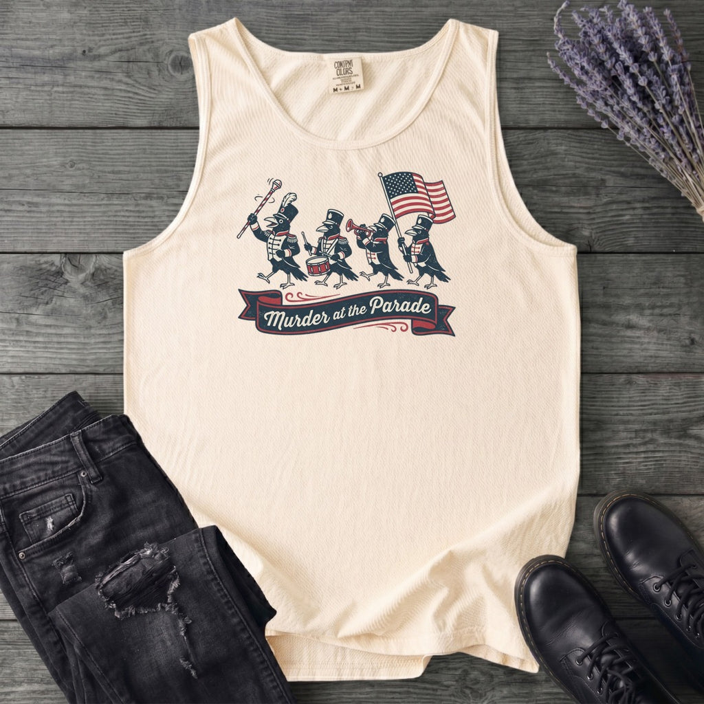 Murder At The Parade Tank Top