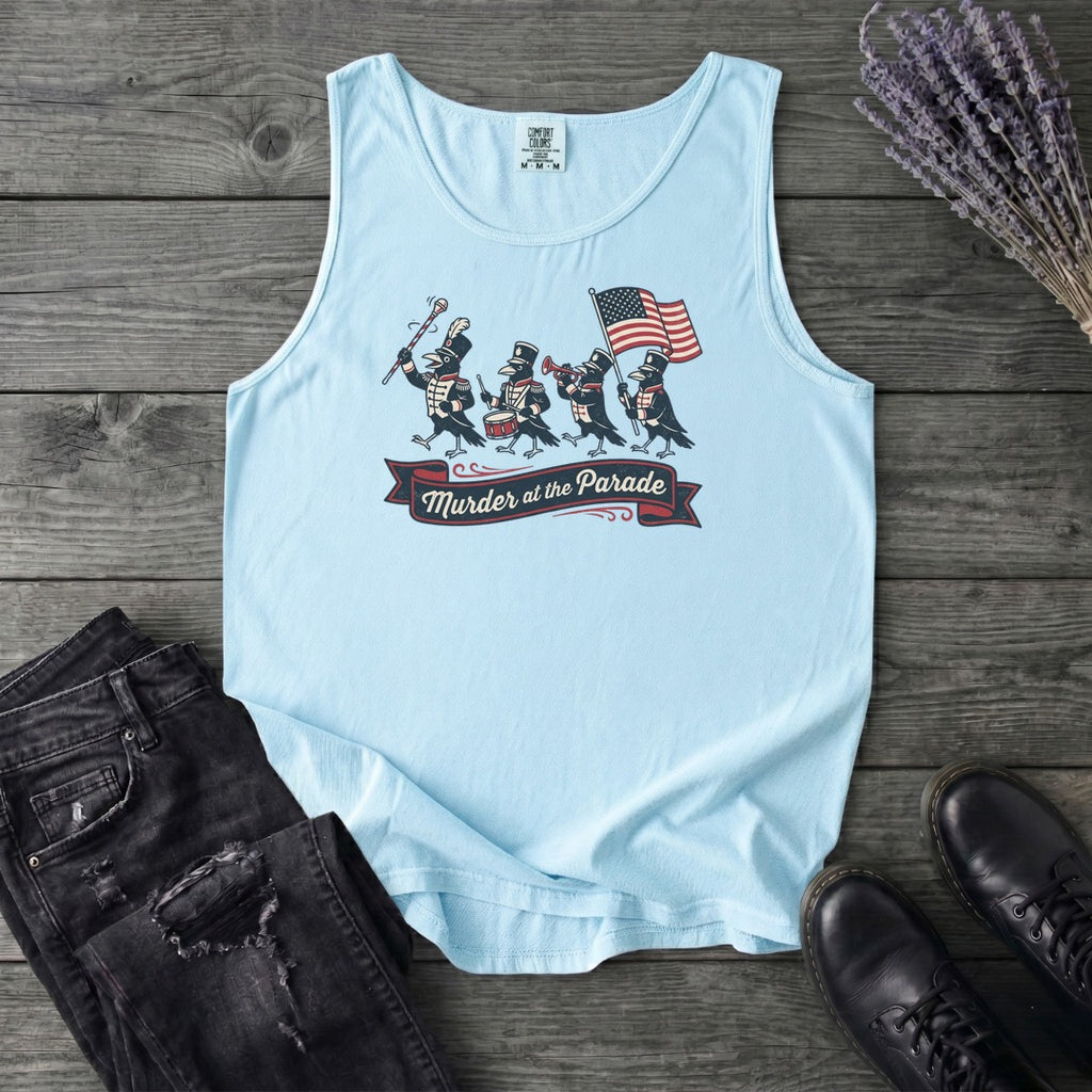 Murder At The Parade Tank Top