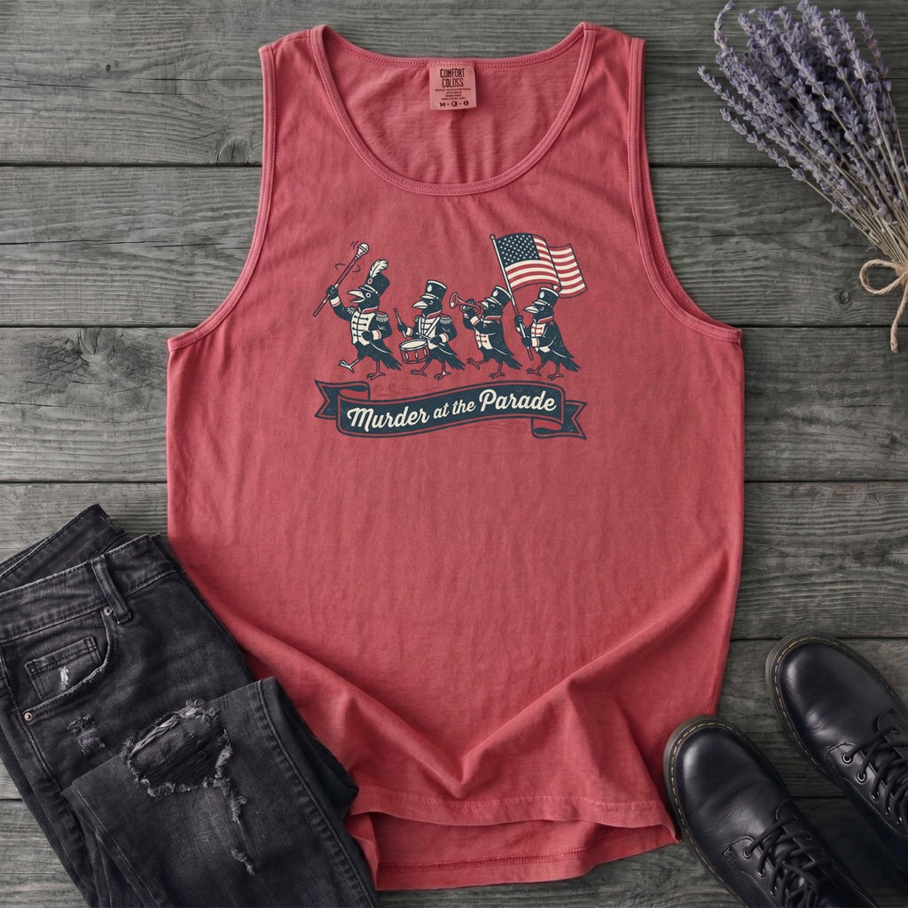 Murder At The Parade Tank Top