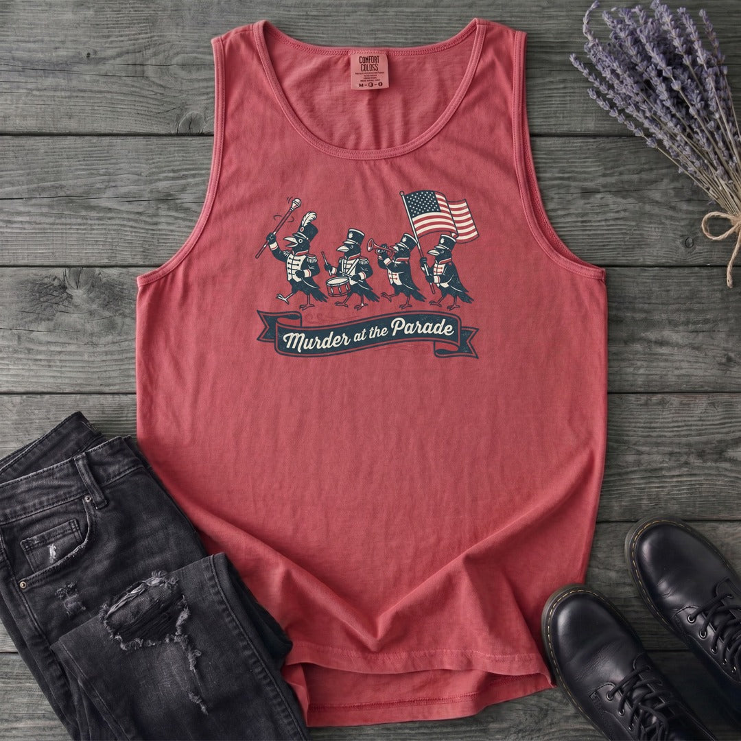 Murder At The Parade Tank Top