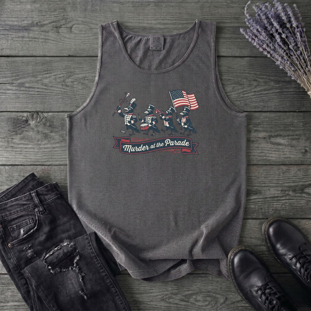Murder At The Parade Tank Top