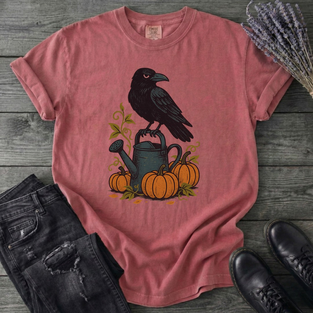 Raven Pumpkin Patch T-Shirt