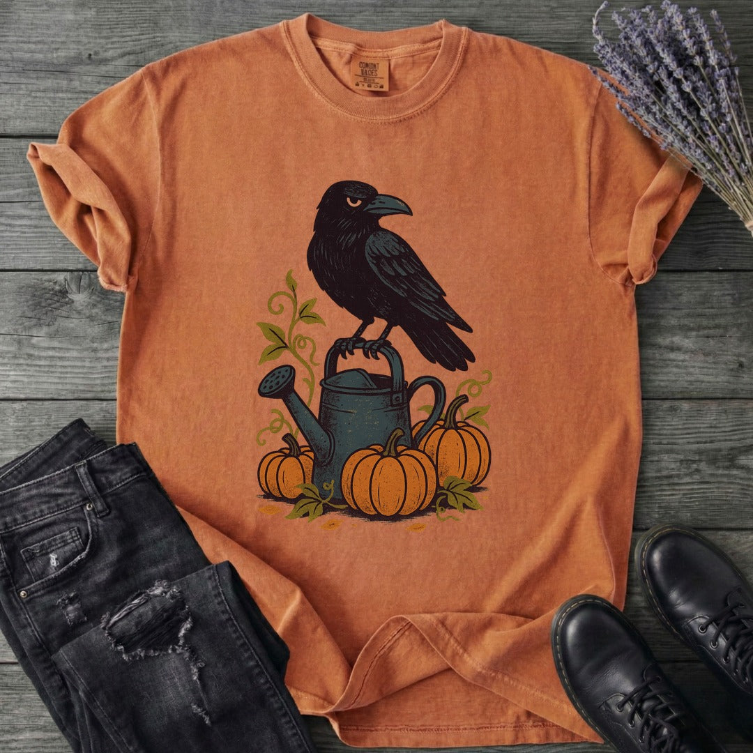Raven Pumpkin Patch T-Shirt