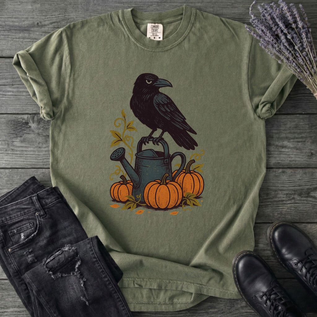 Raven Pumpkin Patch T-Shirt