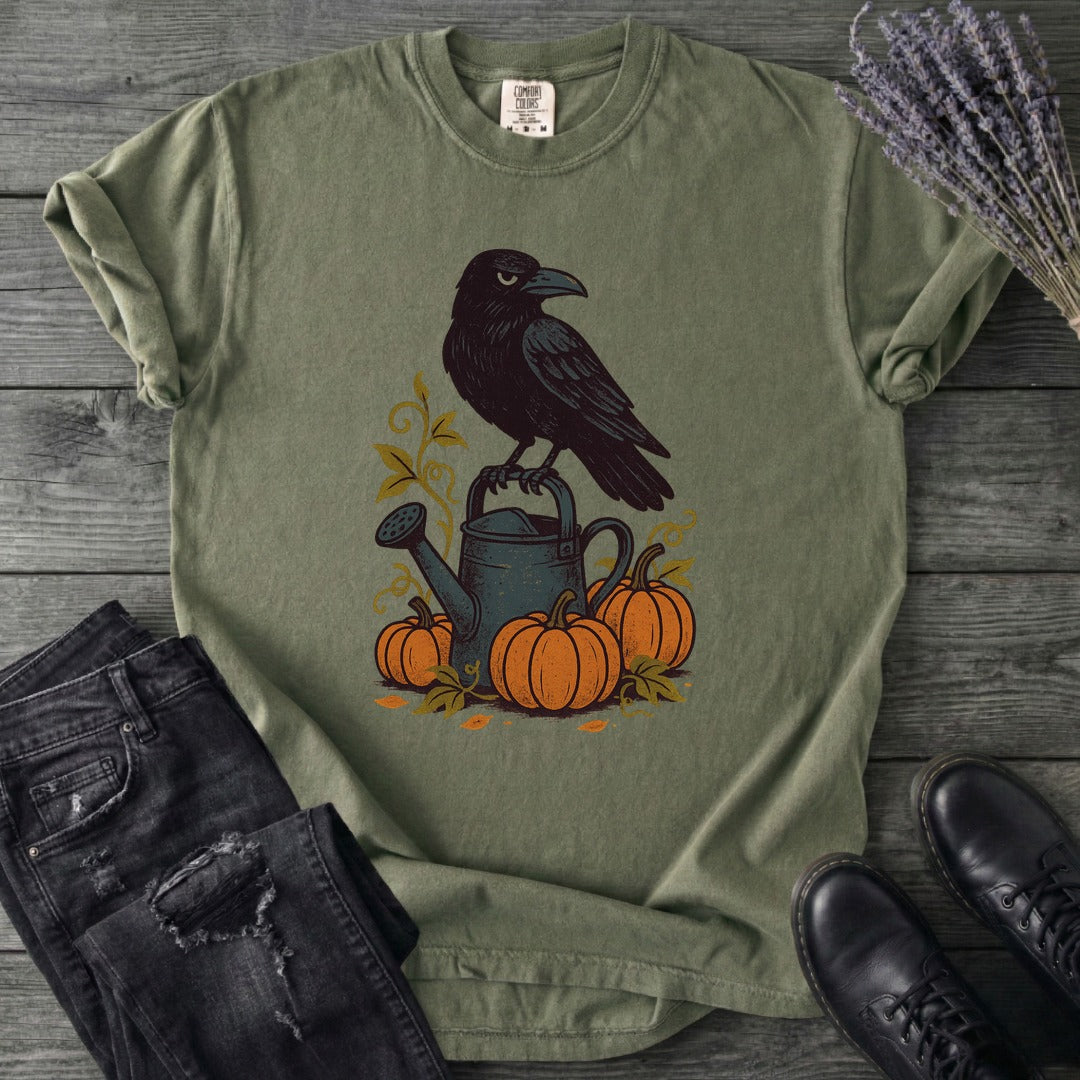 Raven Pumpkin Patch T-Shirt