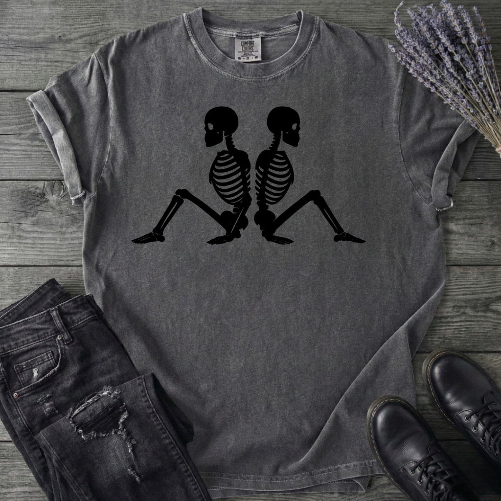 Back To Back Skeletons T-Shirt
