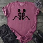Back To Back Skeletons T-Shirt