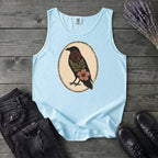 Pressed Flower Crow Tank Top