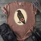 Pressed Flower Crow T-Shirt
