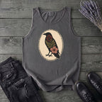 Pressed Flower Crow Tank Top
