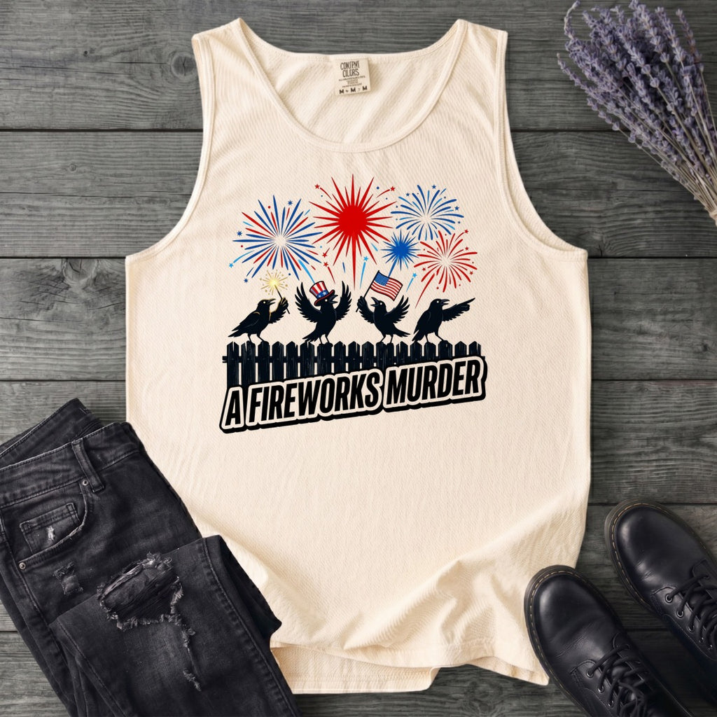 A Fireworks Murder Tank Top