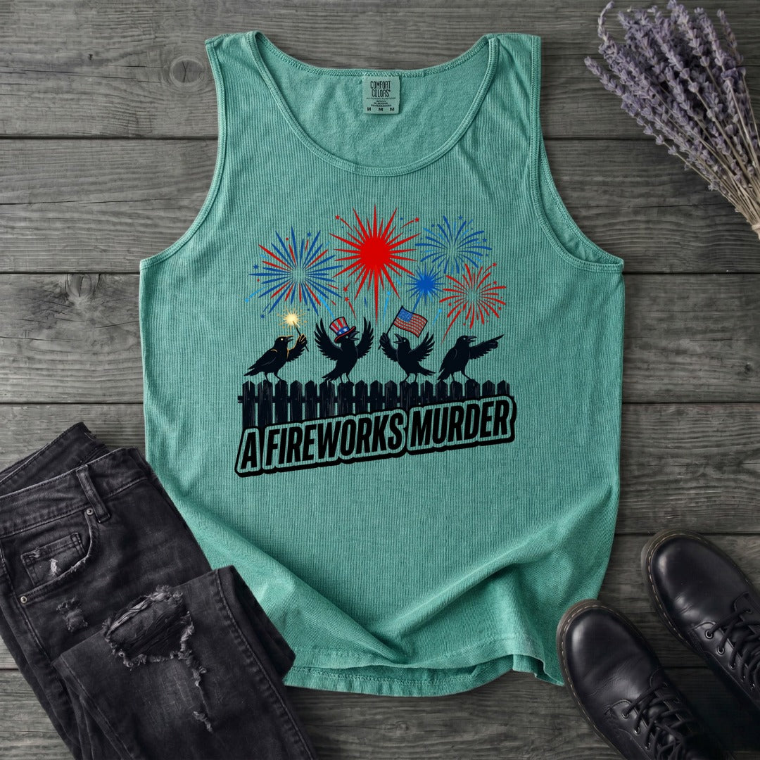 A Fireworks Murder Tank Top