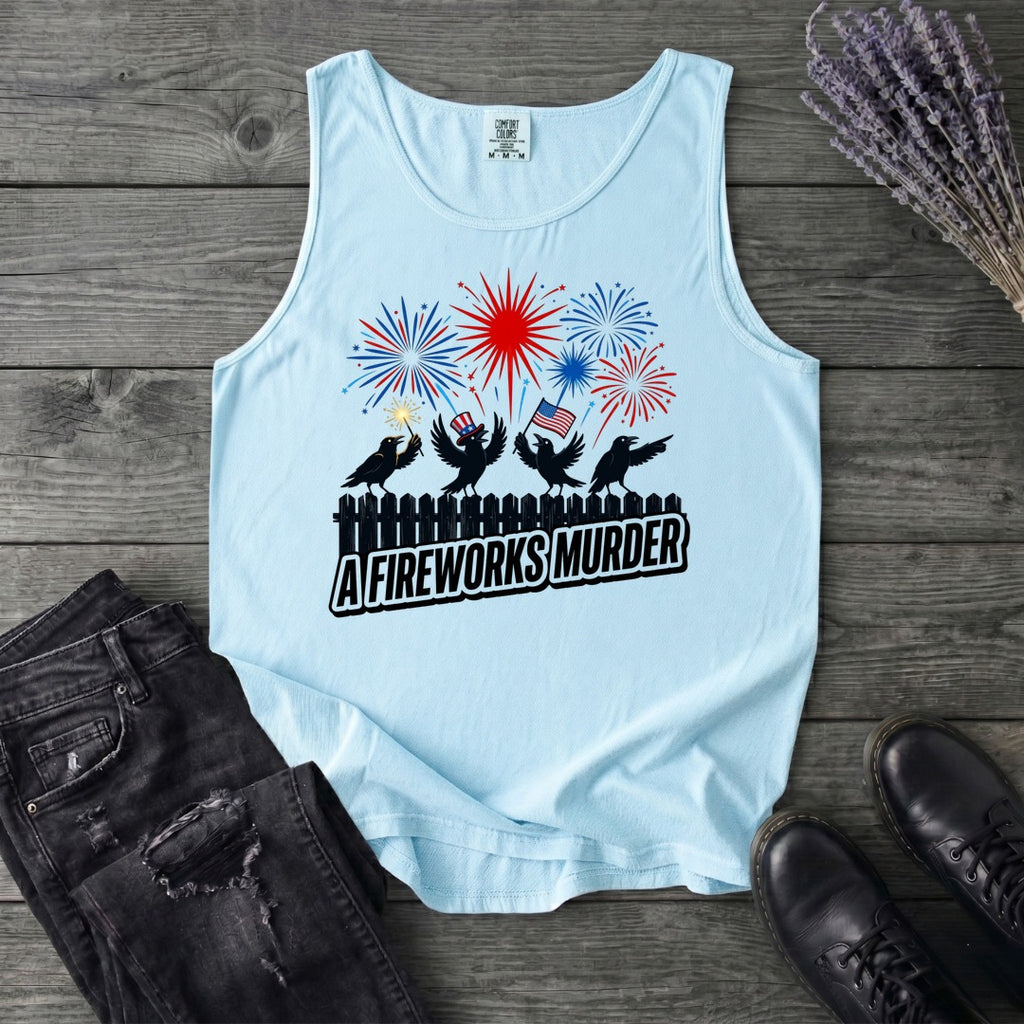 A Fireworks Murder Tank Top