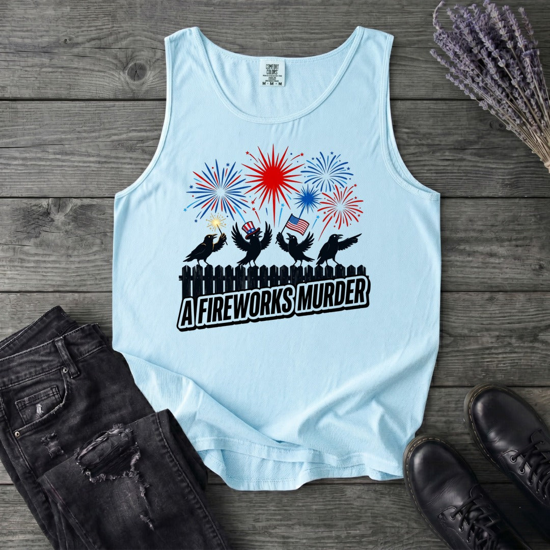 A Fireworks Murder Tank Top
