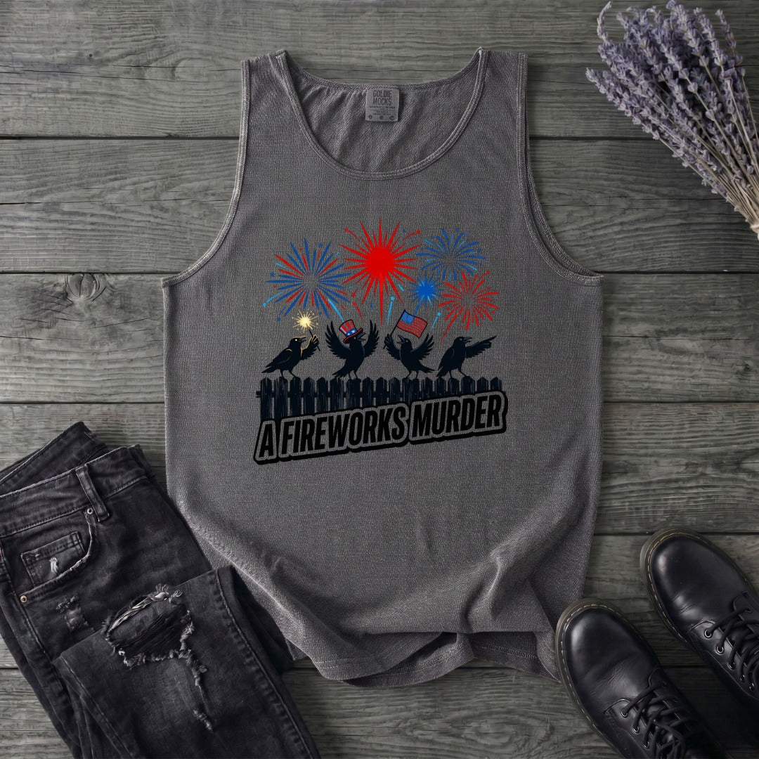 A Fireworks Murder Tank Top