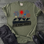 A Fireworks Murder T-Shirt