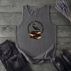 Knowledge Is A Dangerous Thing Raven And Books Tank Top