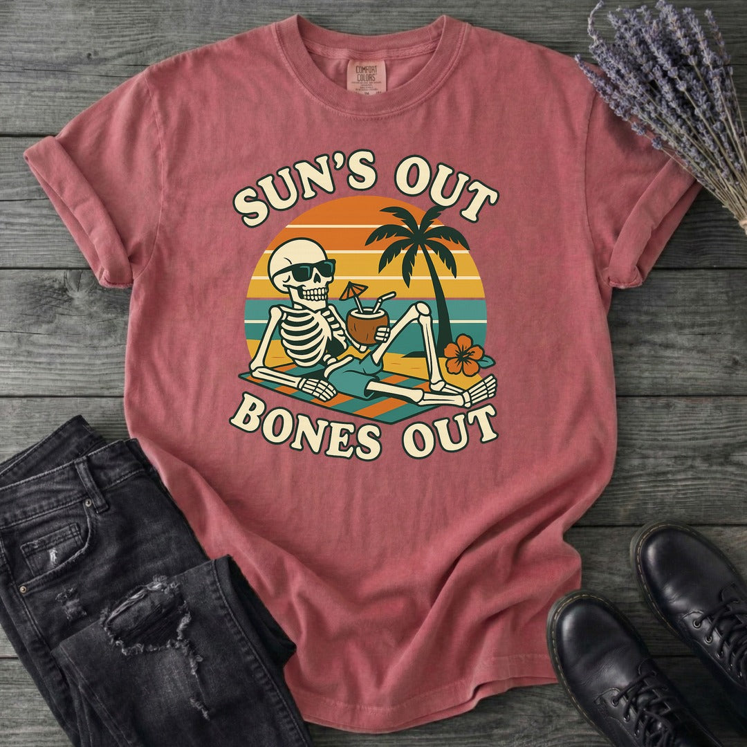 Suns Out Bones Out T-Shirt