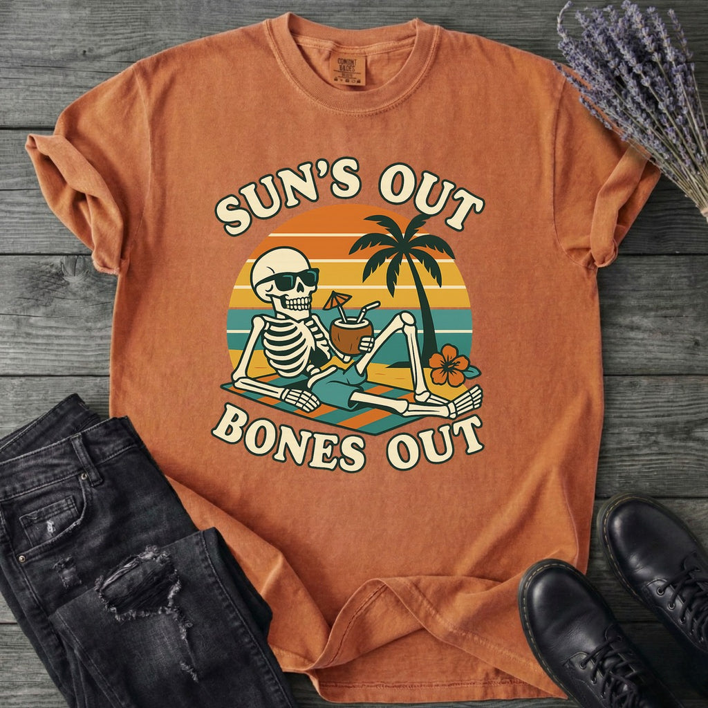 Suns Out Bones Out T-Shirt