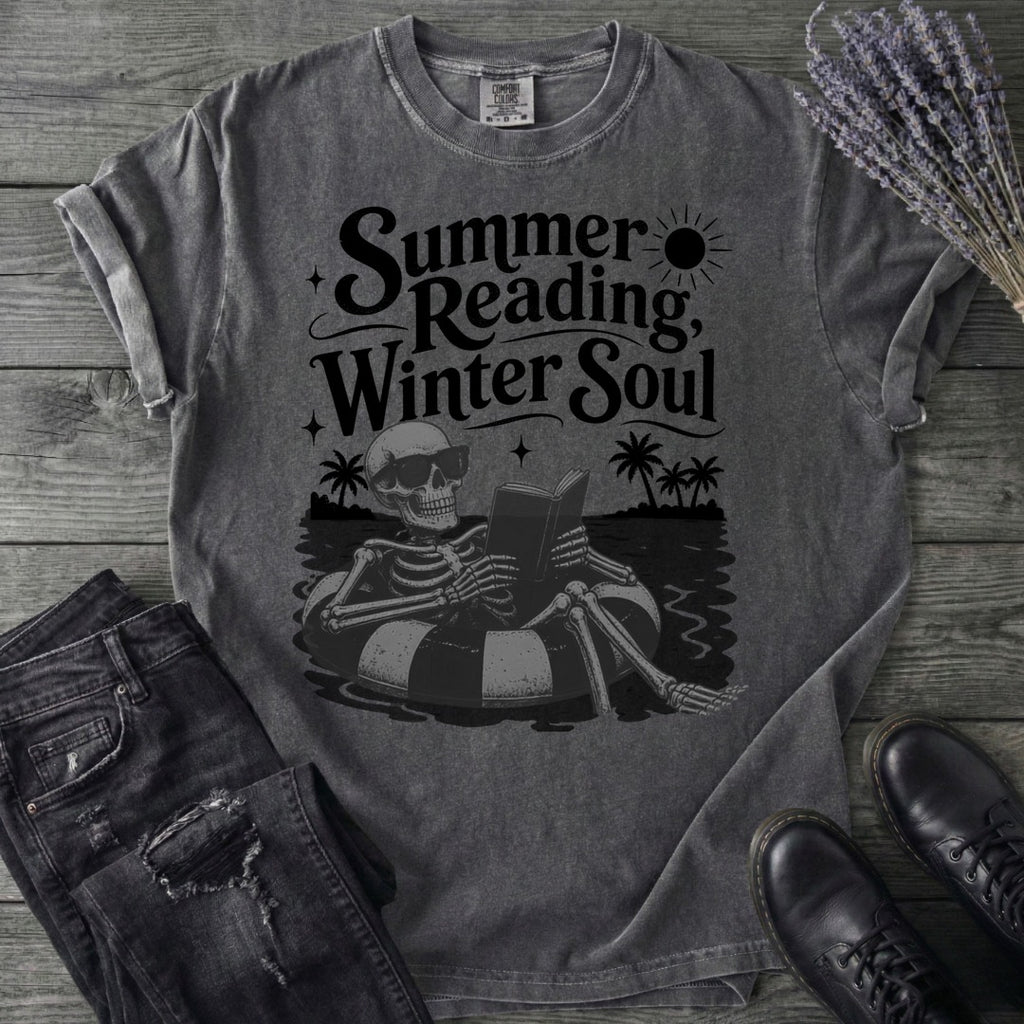 Summer Reading Winter Soul T-Shirt