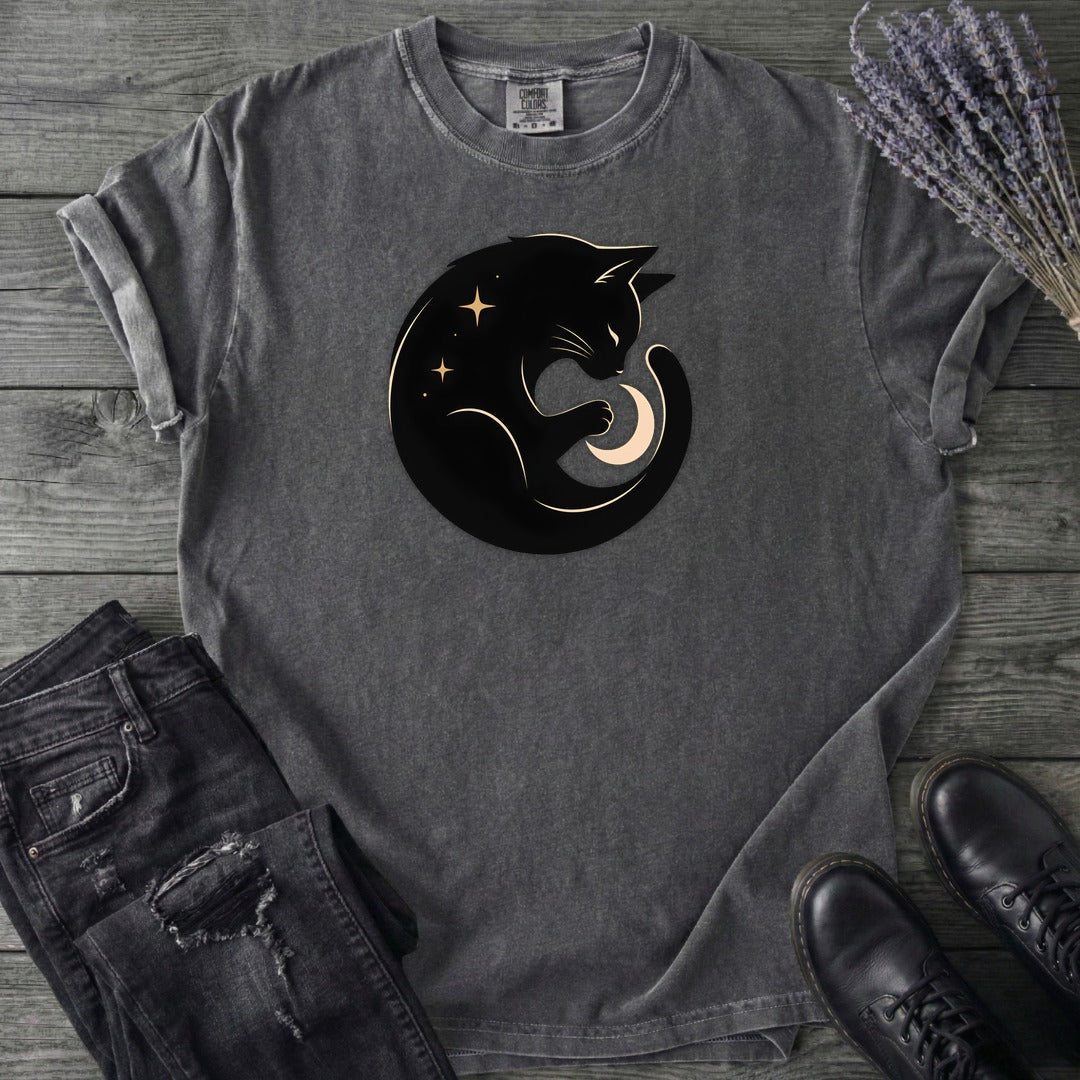 Cat and Moon T-Shirt
