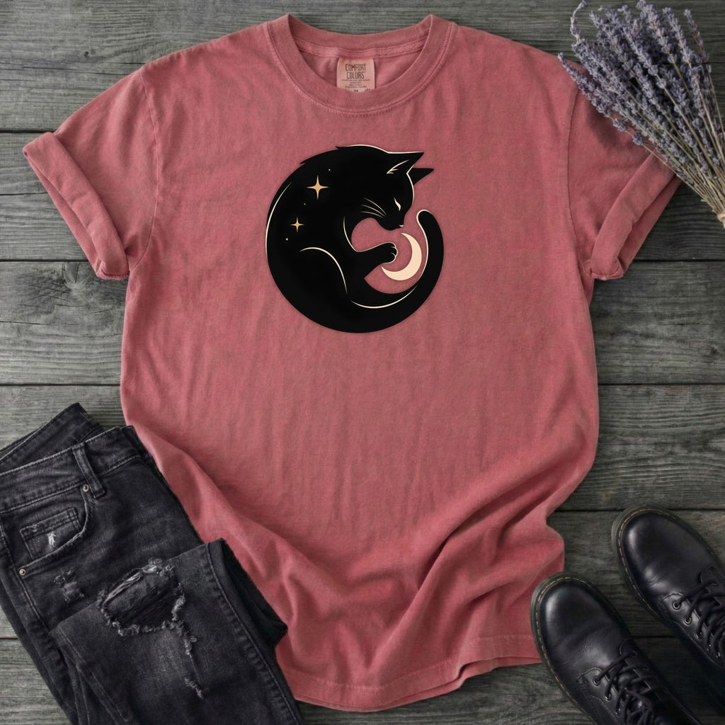Cat and Moon T-Shirt