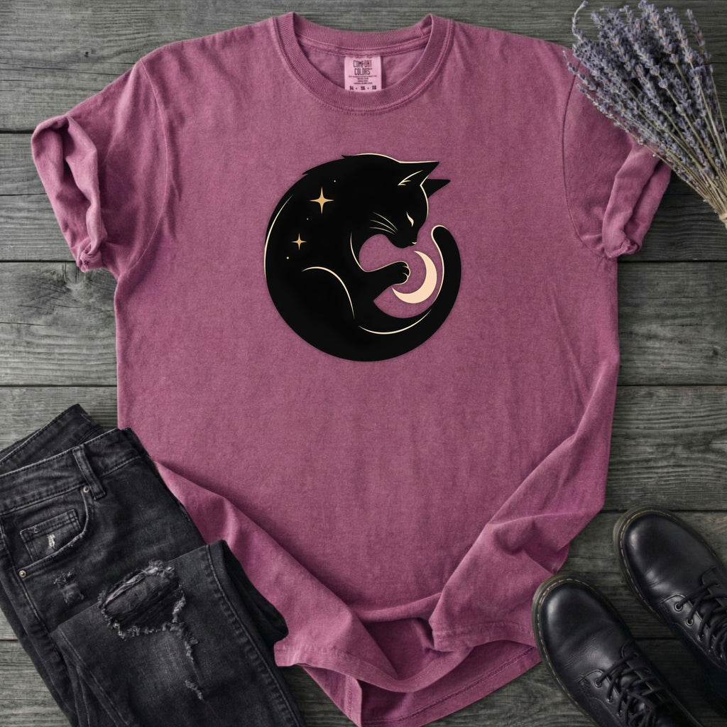 Cat and Moon T-Shirt