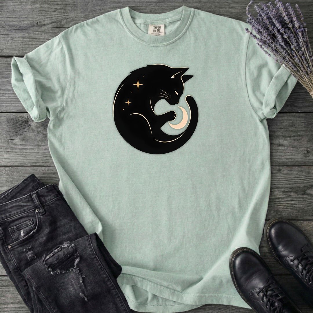 Cat and Moon T-Shirt