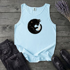 Cat and Moon Tank Top