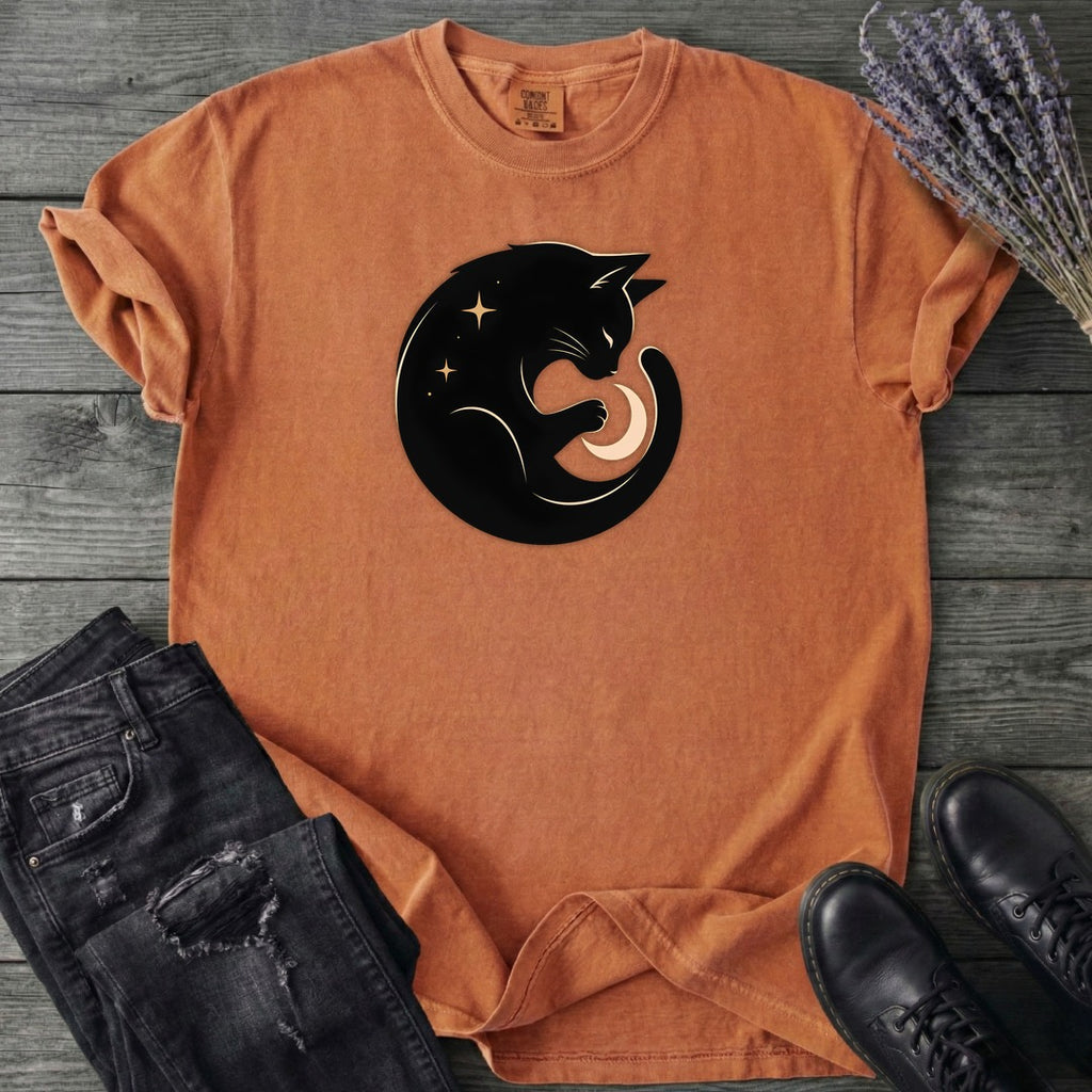 Cat and Moon T-Shirt