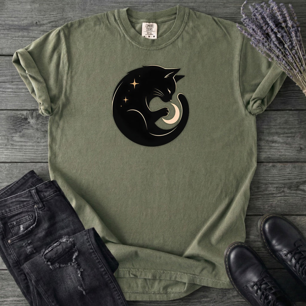 Cat and Moon T-Shirt