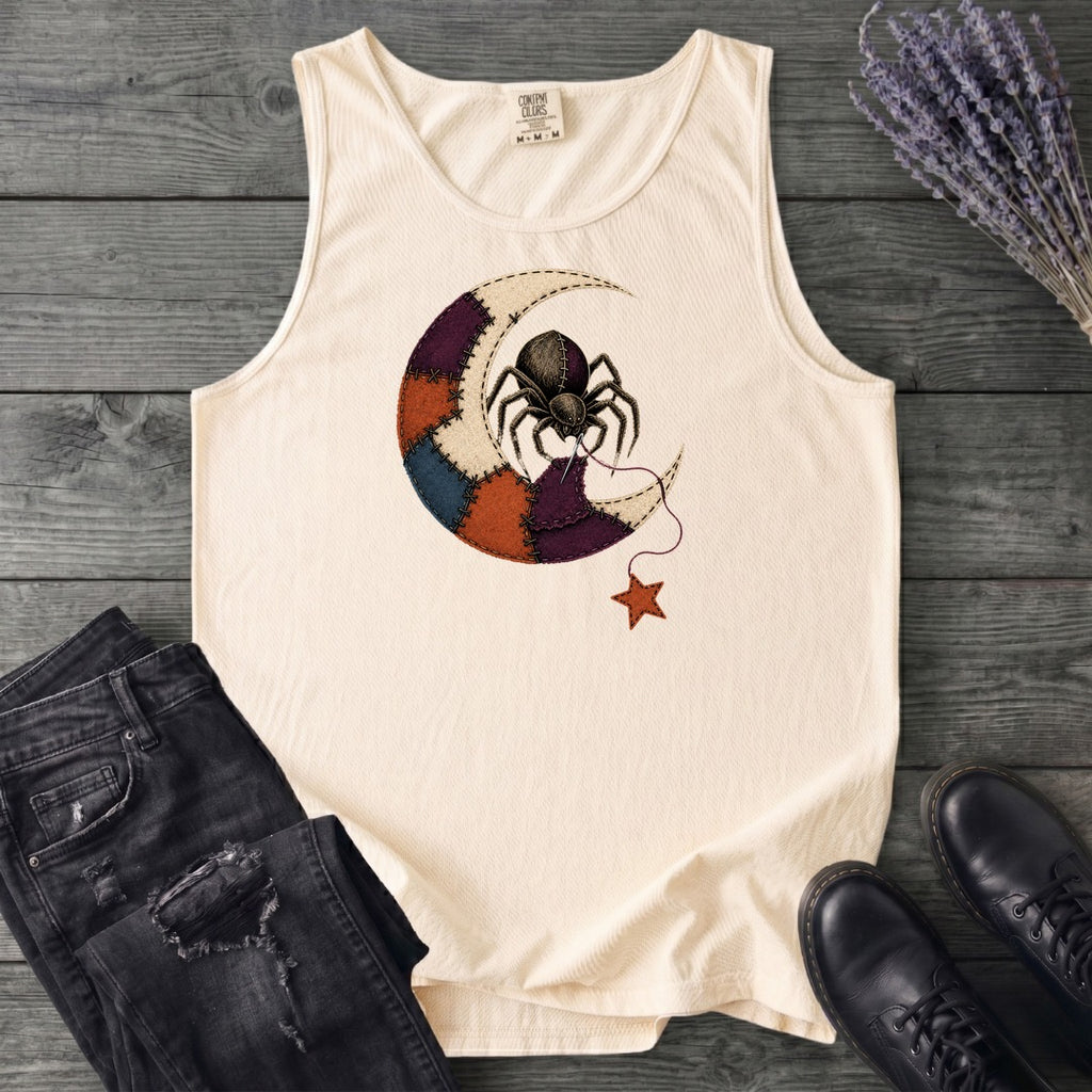 Stitching The Moon Tank Top