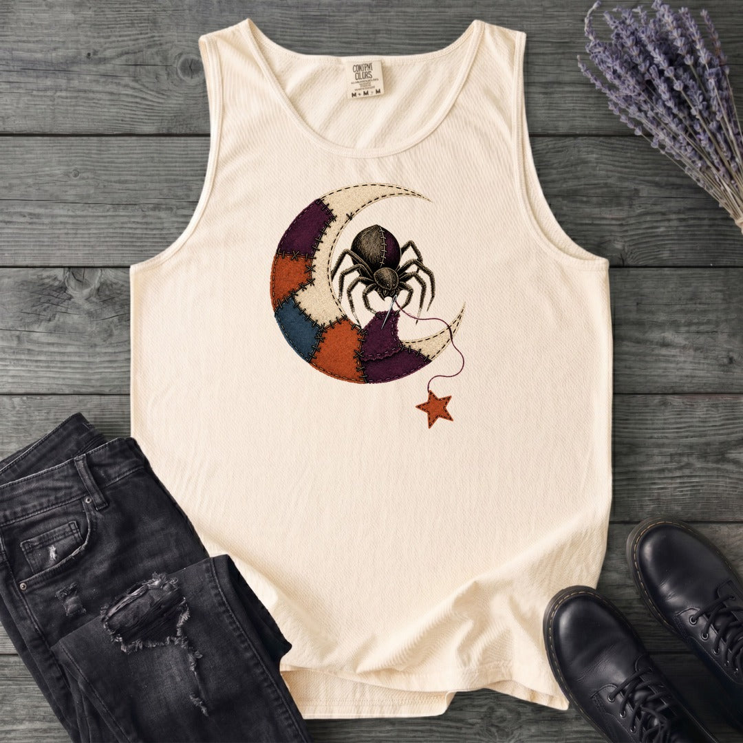 Stitching The Moon Tank Top