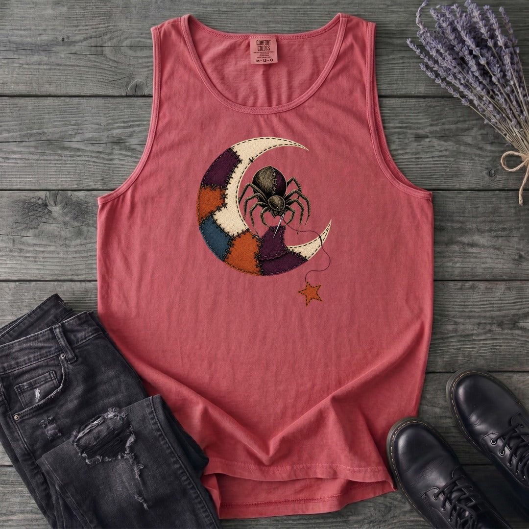 Stitching The Moon Tank Top
