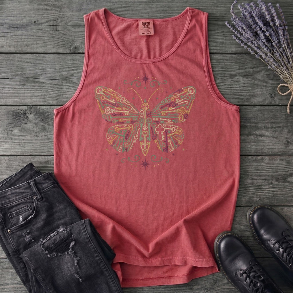 Butterfly Keys Tank Top