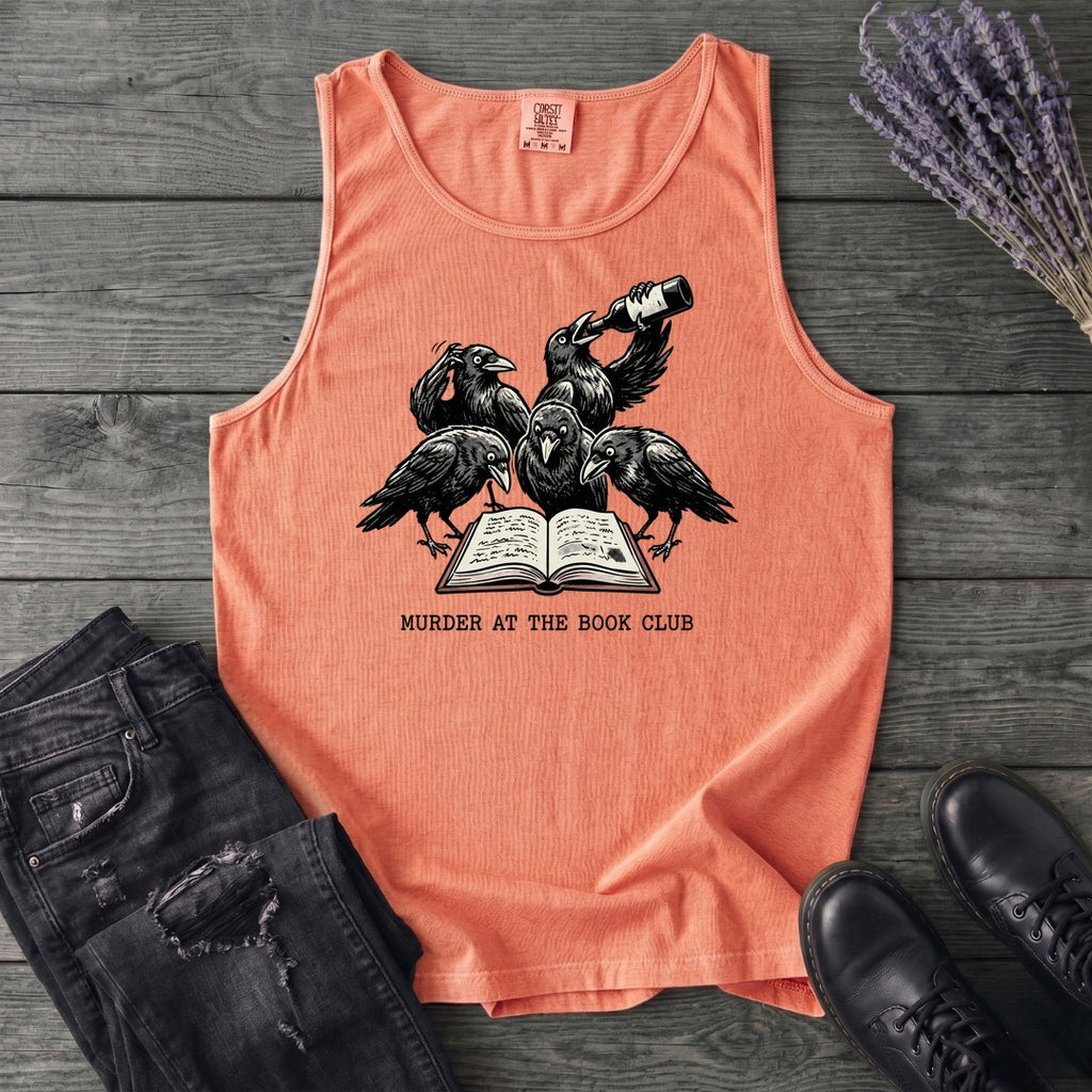 Murder At The Book Club Tank Top