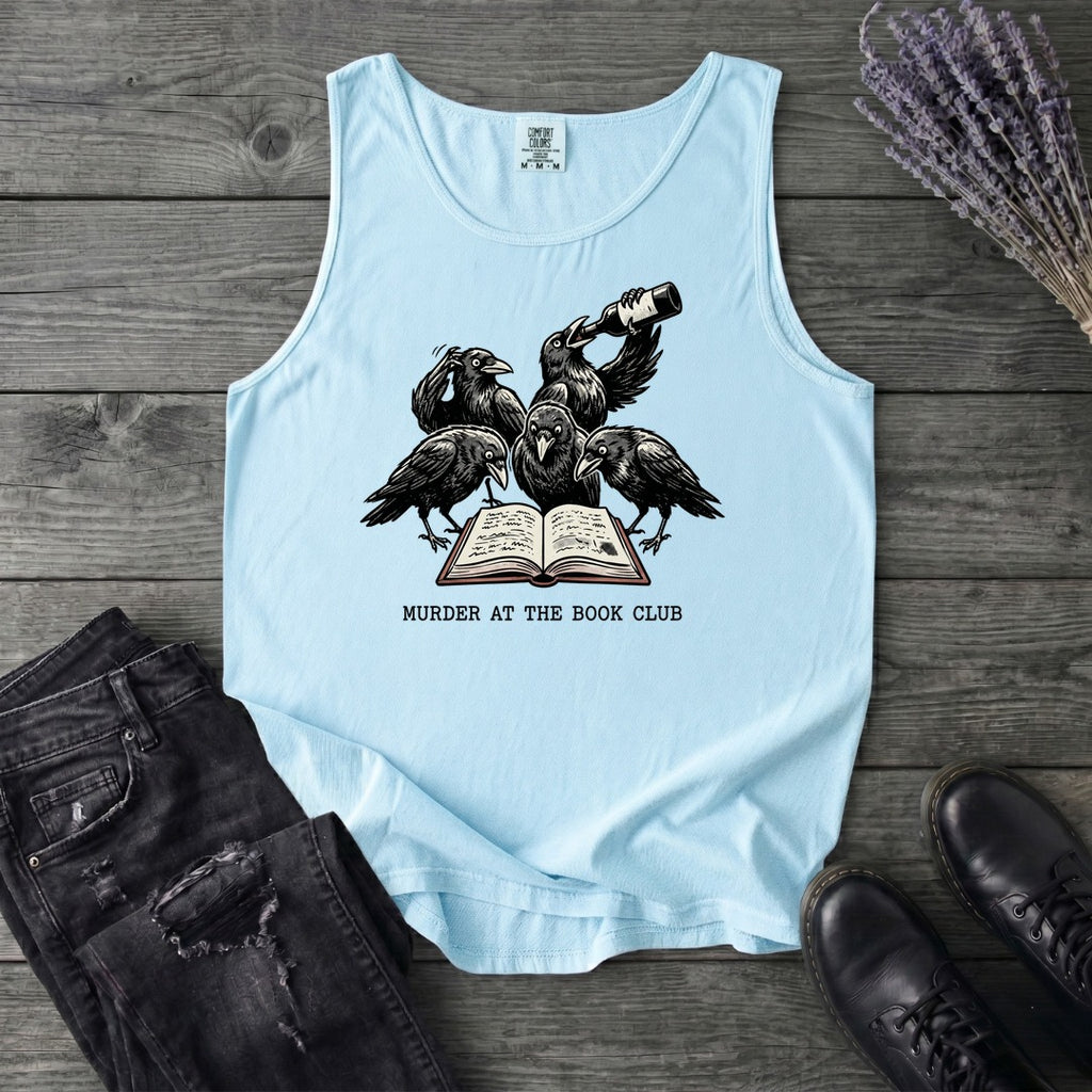 Murder At The Book Club Tank Top