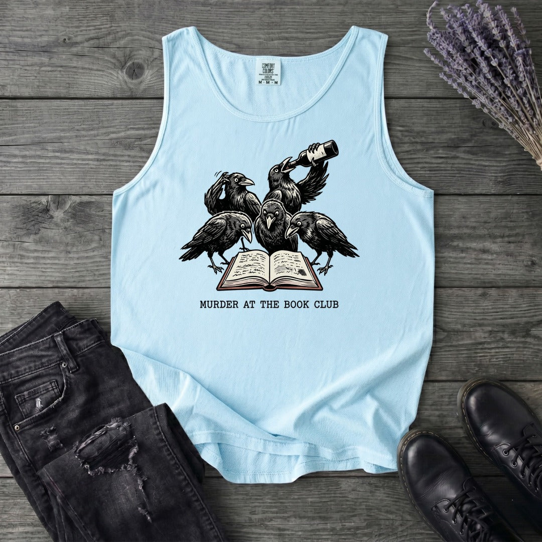 Murder At The Book Club Tank Top