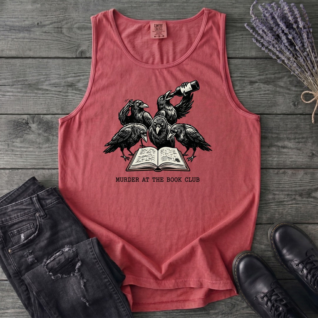Murder At The Book Club Tank Top