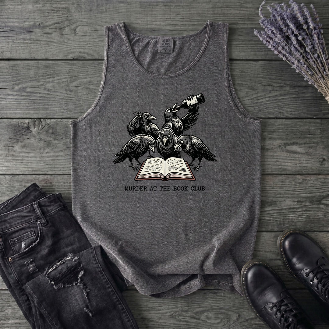 Murder At The Book Club Tank Top