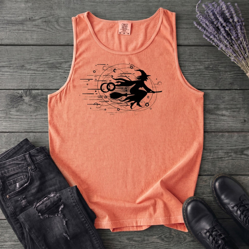 Flying Witch Grunge Tank Top